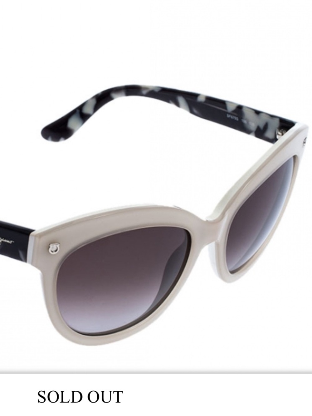 NWT Salvatore Ferragamo SF678S Cat-Eye Sunglasses